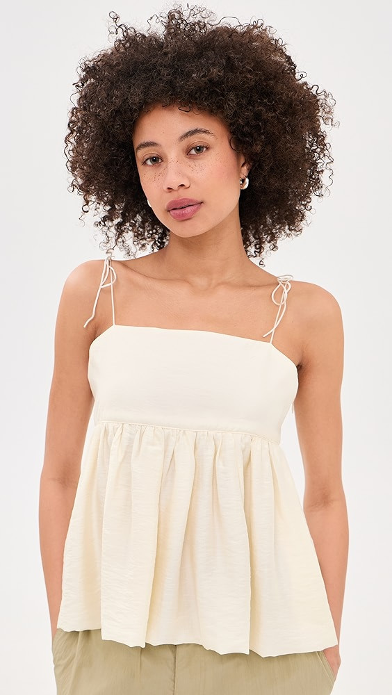 Flared Bustier Blouse | Shopbop