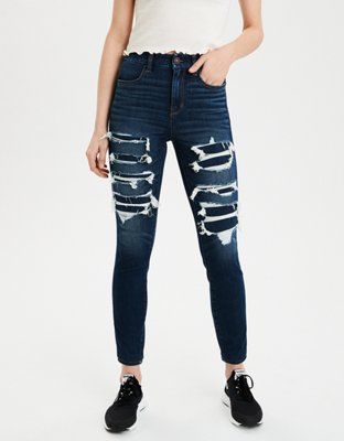 AE 360 Ne(X)t Level Curvy High-Waisted Jegging | American Eagle Outfitters (US & CA)