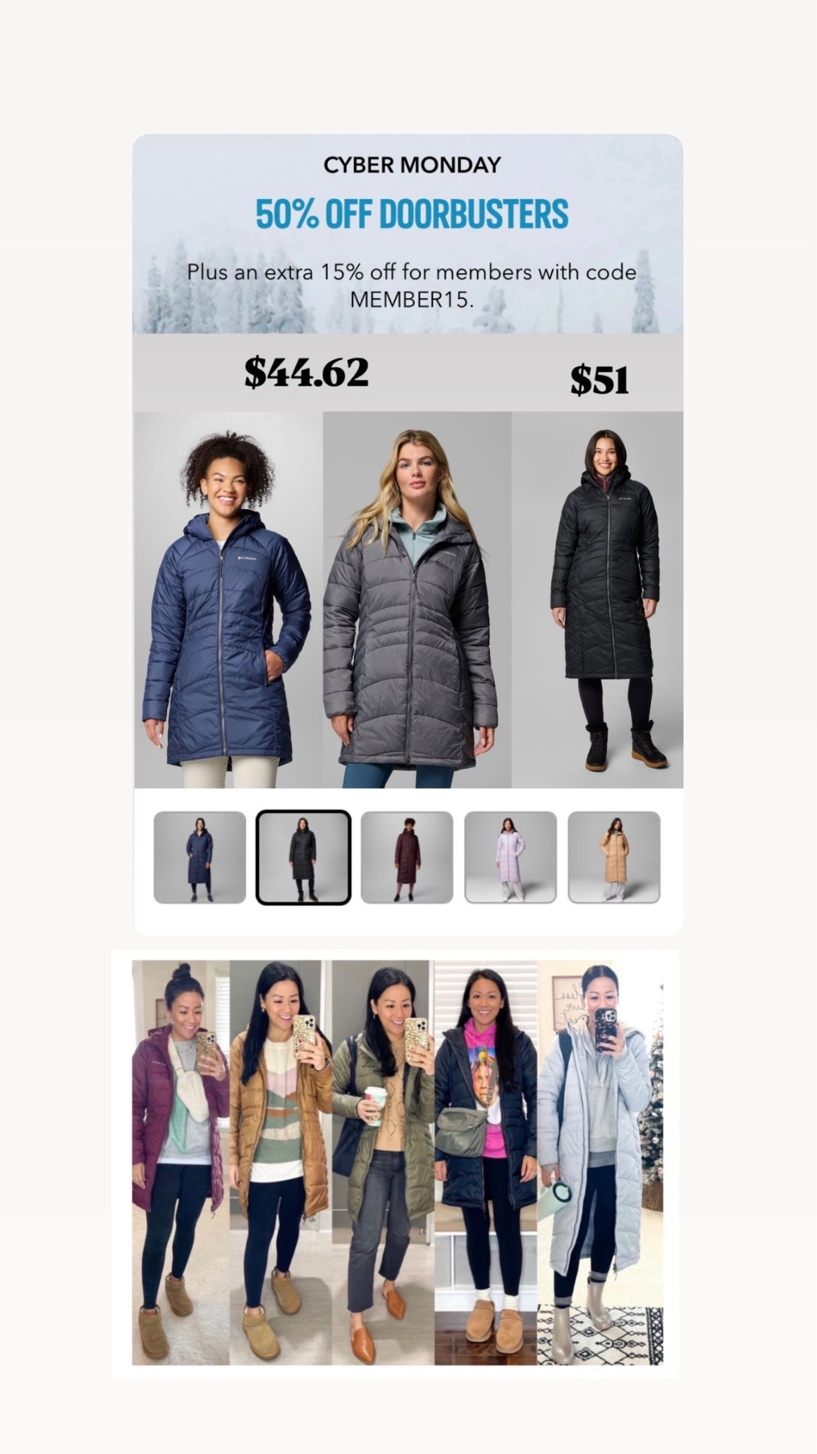 Columbia Gale jacket


#LTKSeasonal #LTKCyberWeek #LTKFindsUnder100