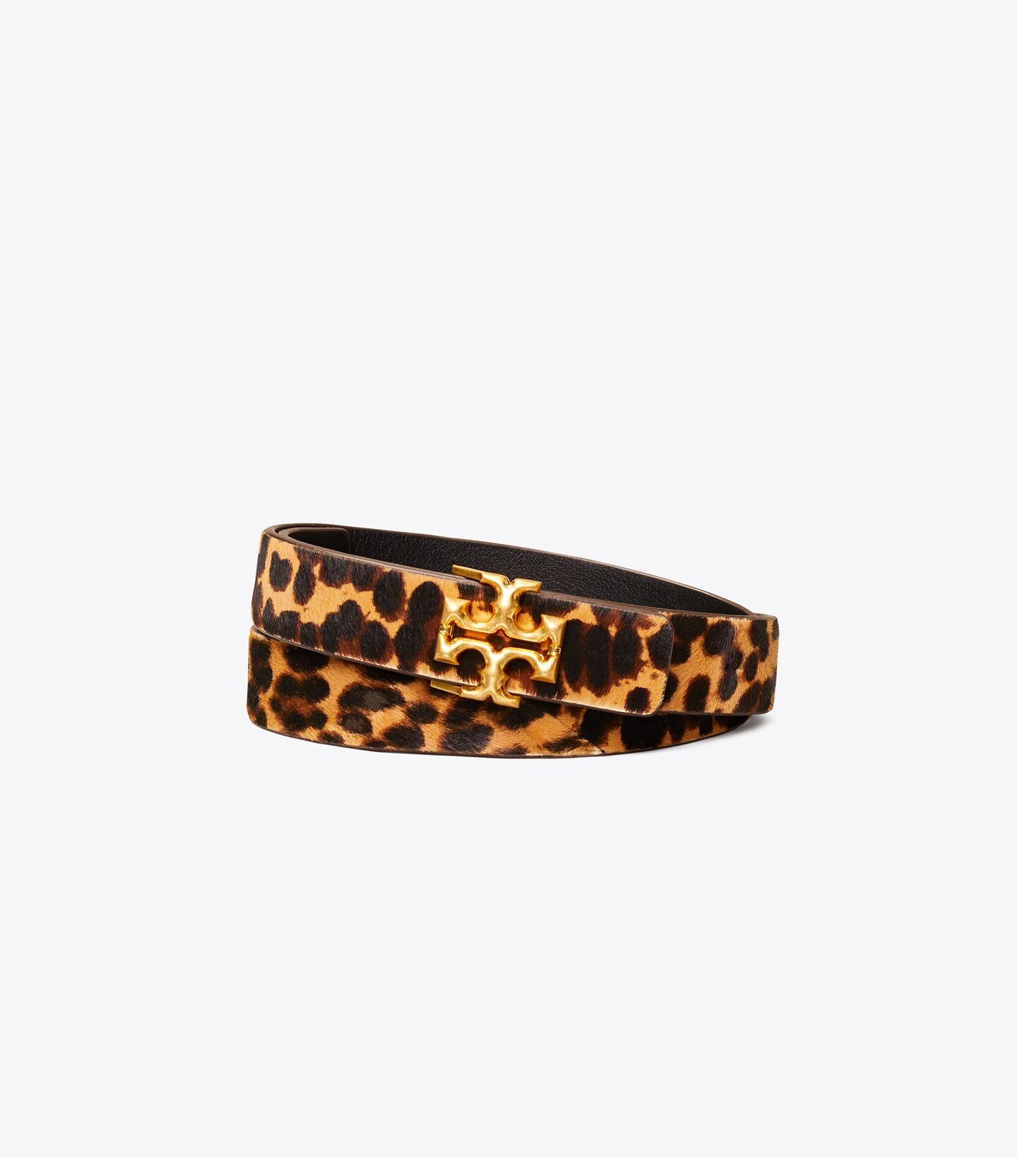 1" Kira Leopard Belt | Tory Burch (US)