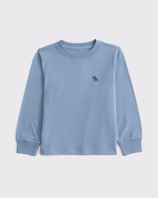 toddler essential icon long-sleeve tee | Abercrombie & Fitch (US)