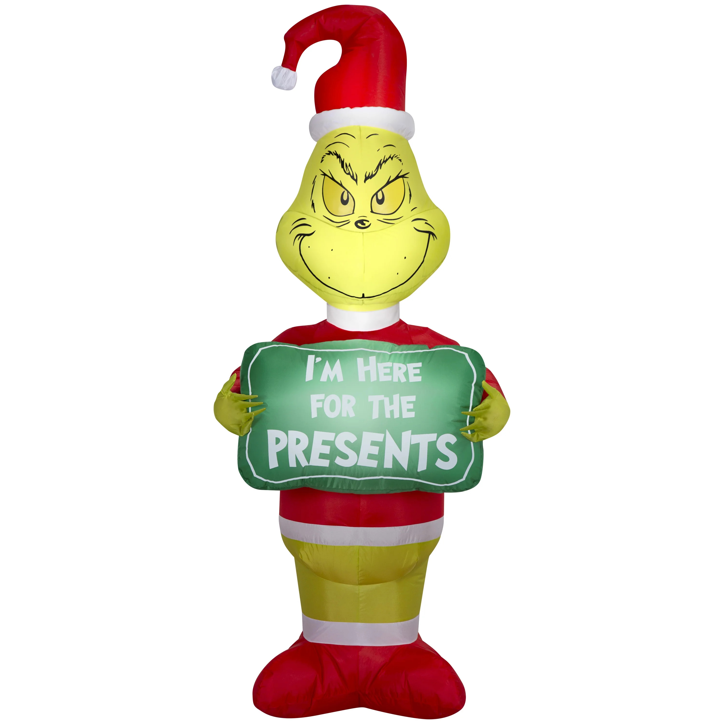 5.5 ft Grinch Decoration Christmas Airblown Yard Inflatable, Multicolor, by Dr. Seuss | Walmart (US)