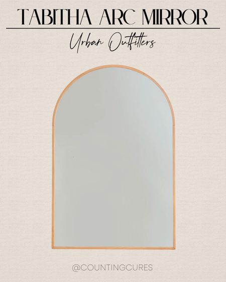 Get this Urban Outfitters' neutral-styled tabitha arc mirror! It's now on sale! #homedecor #minimalistsyle #modernhome #neutralaesthetic

#LTKhome #LTKstyletip #LTKsalealert