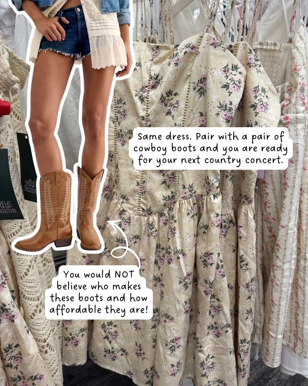 Country concert outfit idea