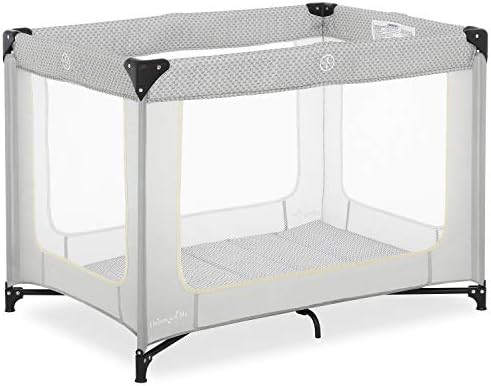 Dream On Me Zoom Portable Playard, Light Grey | Amazon (US)