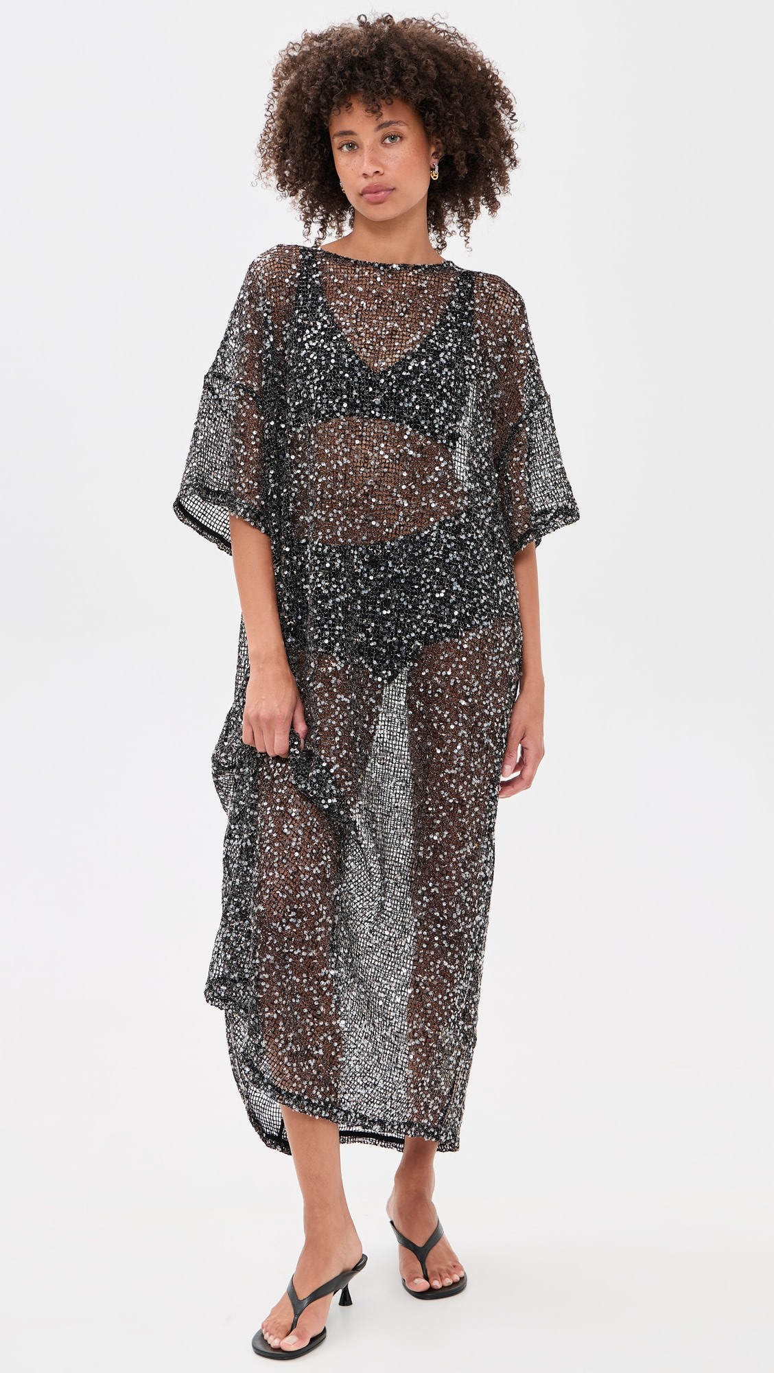 Ivette Sequin Midi Dress | Shopbop