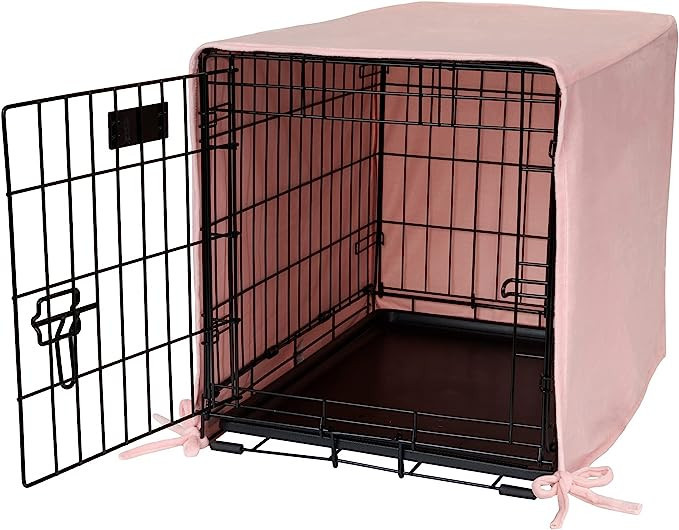 Pet Dreams Breathable Crate Cover - Single Door Dog Crate Covers for Metal Dog Crate, Non Toxic D... | Amazon (US)