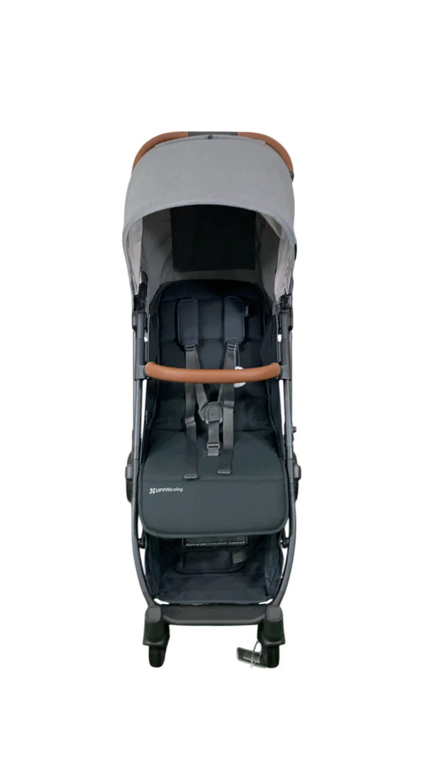 UPPAbaby MINU V2 Stroller, 2024, Greyson (Charcoal Melange) | GoodBuy Gear