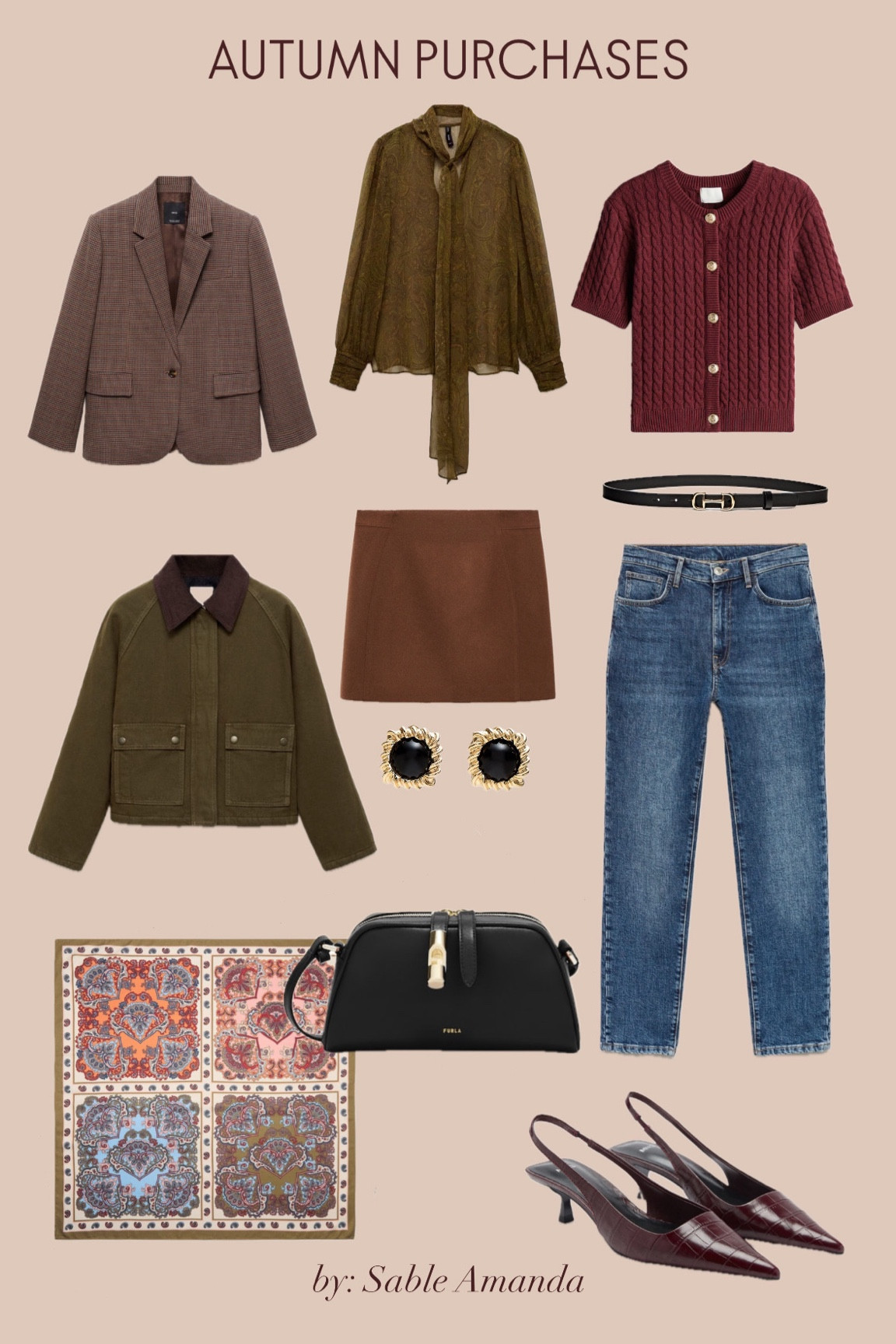What I’ve been purchasing for this autumn / winter 2024. Some great basics that I’ve needed to add in to the wardrobe like a brown wool skirt, comfortable jeans, a little black purse and houndstooth blazer to name a few! Loving every one of them and many perfectly incorporating into the office wear wardrobe. 

While on the topic of these purchases, Mango is really coming through this season with the burgundy, brown and olive tones, not to mention the quality. Rumor has it they’ve changed designer 🤎

Kitten heels are Mango but looks like they’re sold out! 🥀

#LTKWorkwear #LTKStyleTip #LTKSeasonal