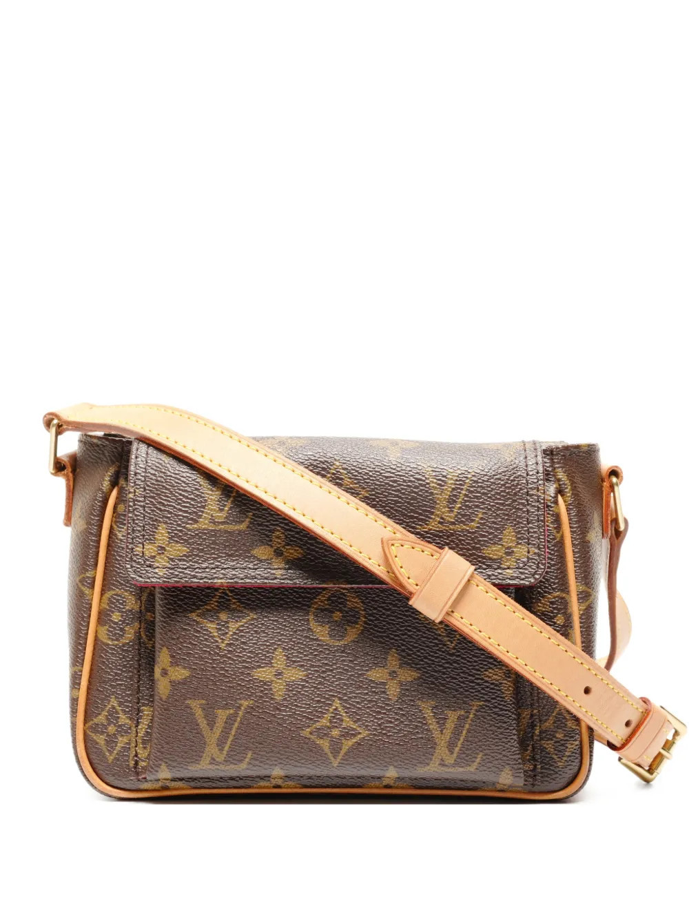 Louis Vuitton Pre-Owned 2004 PM Viva Cite Monogram cross body bag - Brown | Farfetch Global
