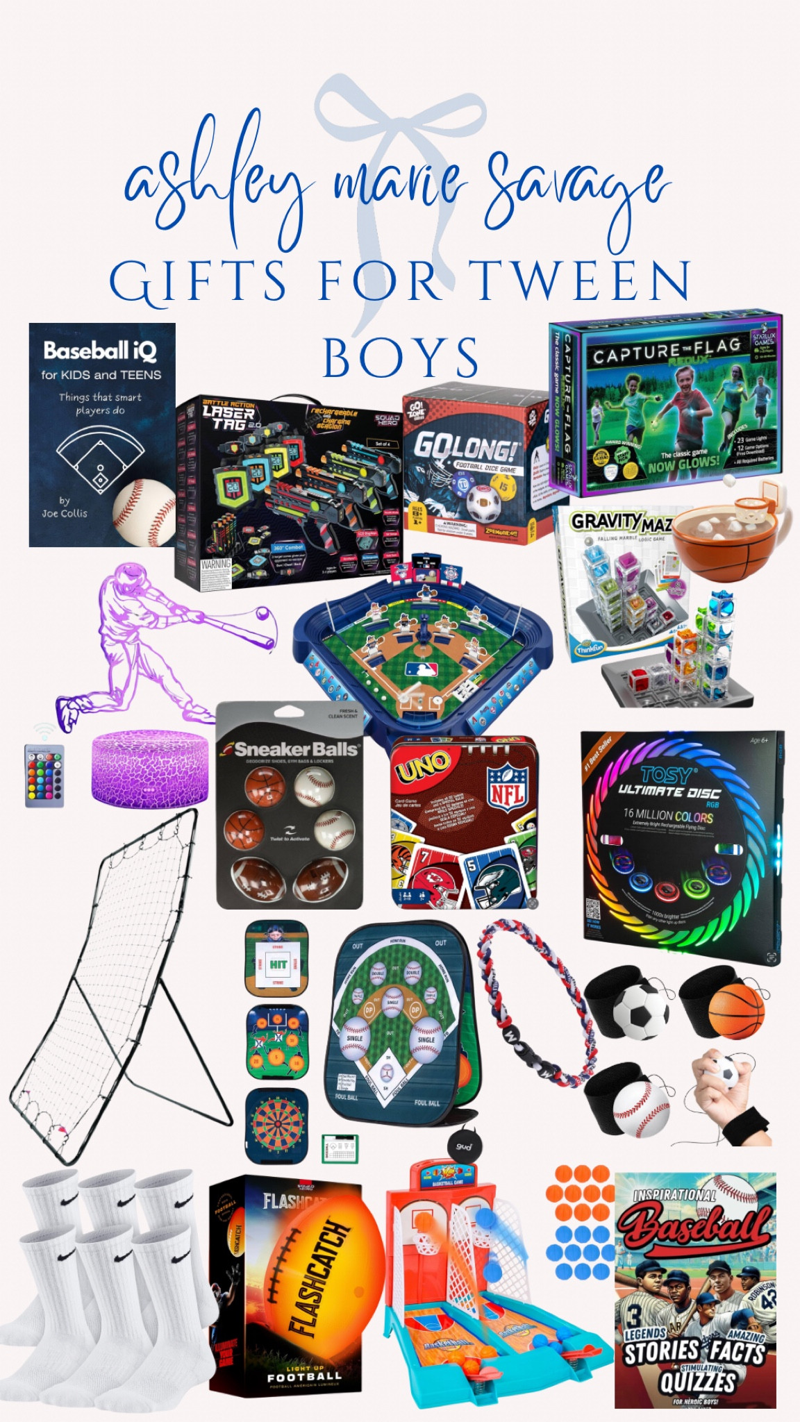 Gift Guide for tween/teen boys 

#LTKHoliday #LTKGiftGuide #LTKKids