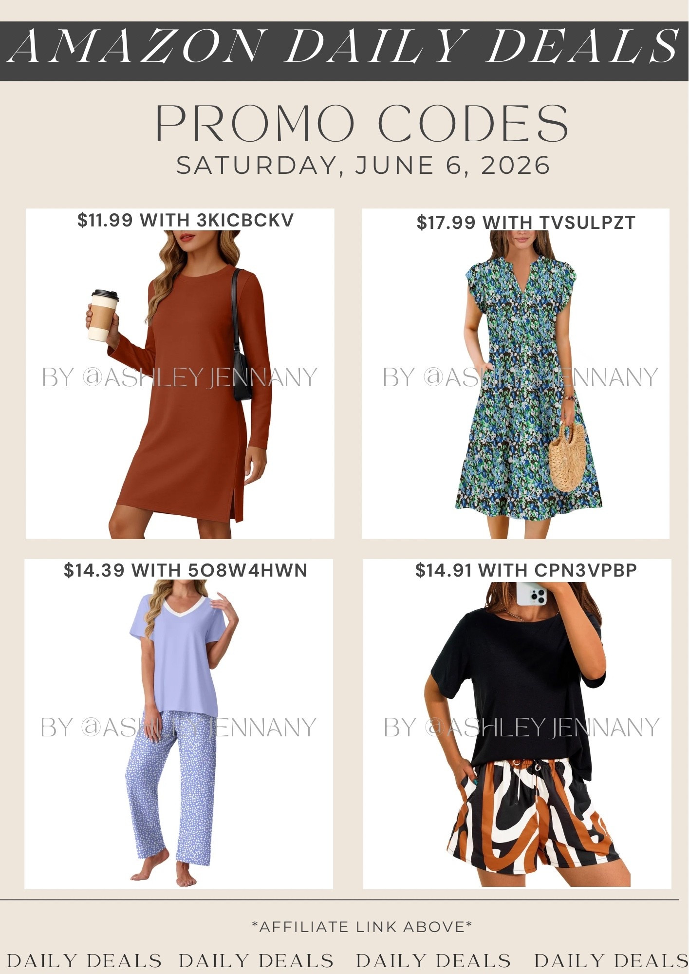 Amazon deals

#LTKSaleAlert #LTKMidsize #LTKSeasonal