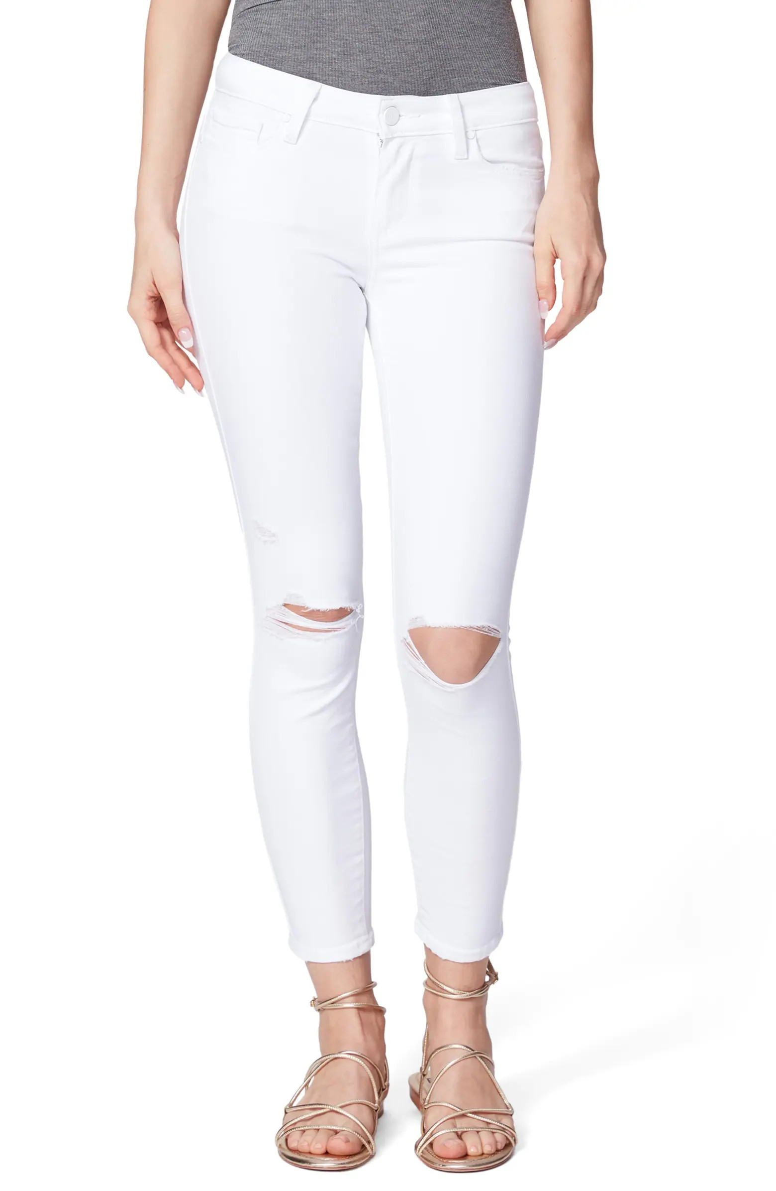 Verdugo Ripped Crop Skinny Jeans | Nordstrom