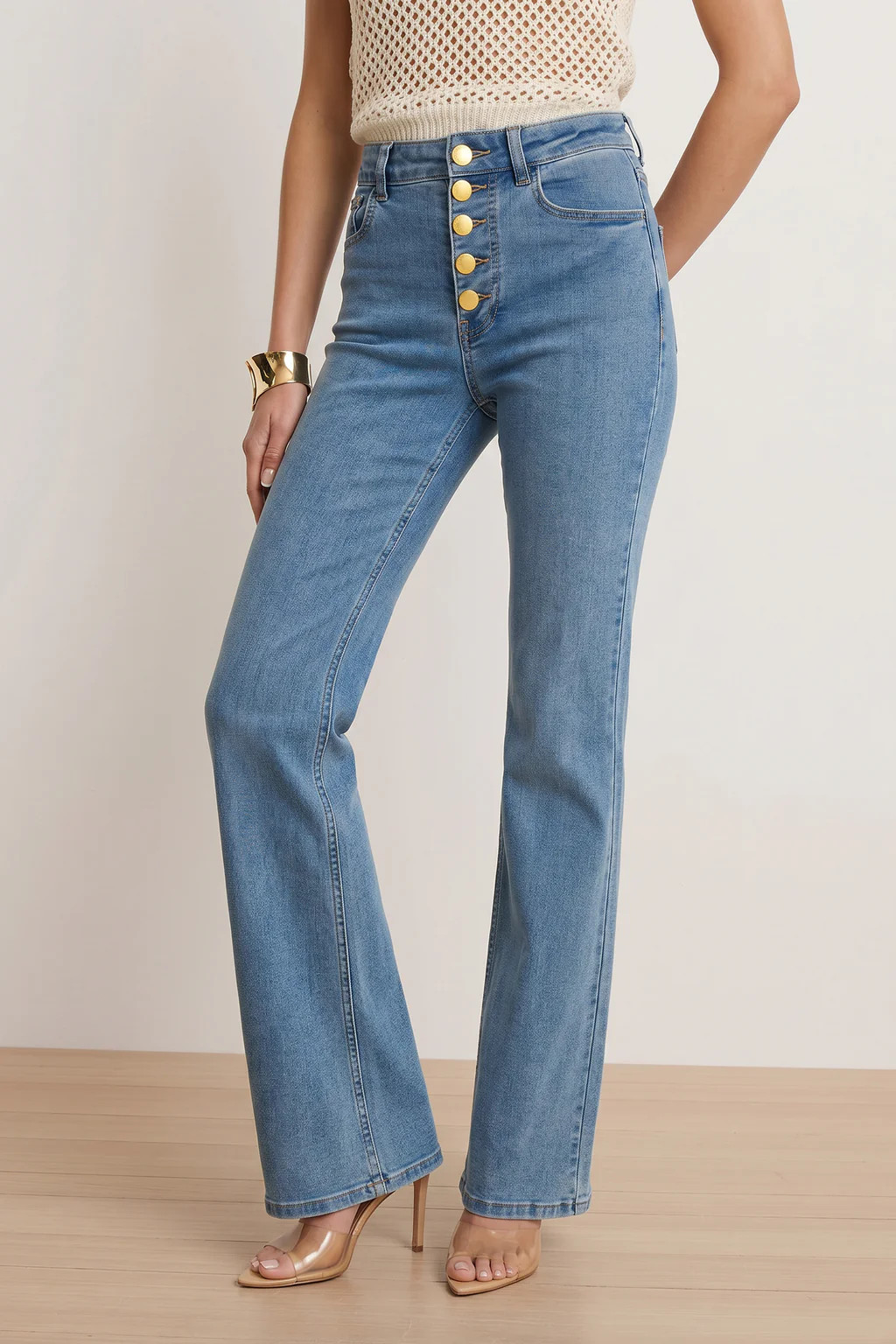 Aubrey Bootcut Jean - Medium Blue | The Noli Shop
