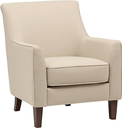 Amazon Brand – Stone & Beam Cheyanne Living Room Accent Chair, 31"W, Marshmallow | Amazon (US)