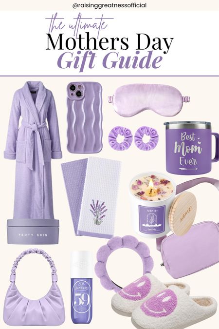 Explore the ultimate Mother's Day gift guide in the enchanting shade of purple! From luxurious skincare to elegant accessories, discover the perfect presents to spoil the amazing moms in your life. Make her feel like royalty with gifts as regal as she is. 💜🎁 #PurpleEdition #MothersDayGiftGuide

#LTKSeasonal #LTKGiftGuide #LTKU