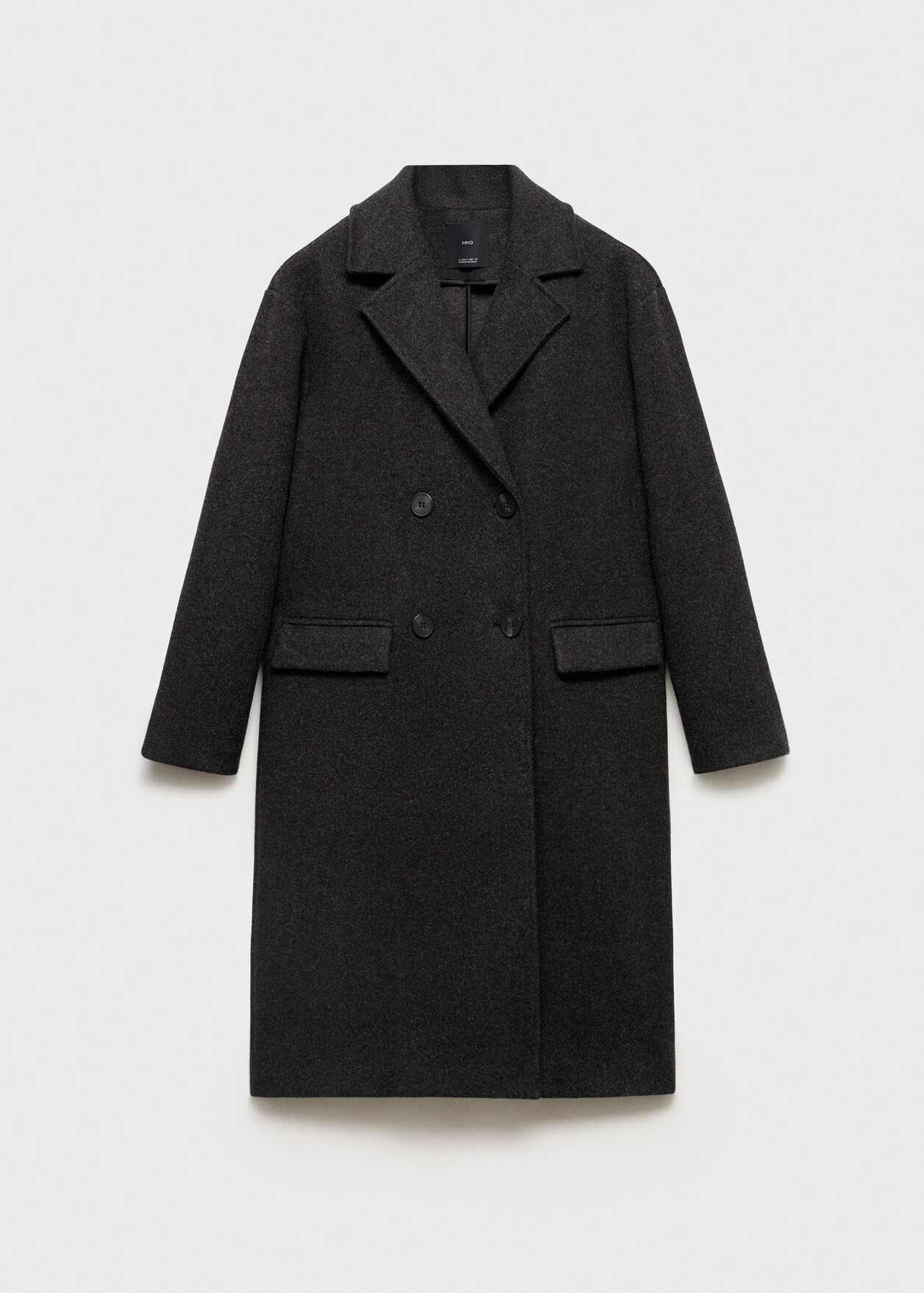 Double-breasted midi coat - Women | MANGO USA | Mango (US/MX/AU)
