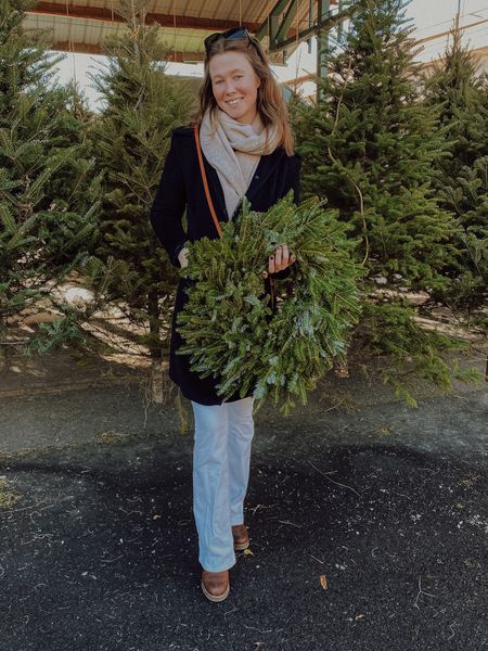 Christmas shopping look, brown boots, brown scarf, wool scarf, we Norwegians, wool sweater, white pants, long black coat, black crossbody bag, winter outfit, neutral outfit, warm outfit, monochrome minimalist, holiday outfit, boots, holiday hub

#LTKstyletip #LTKSeasonal