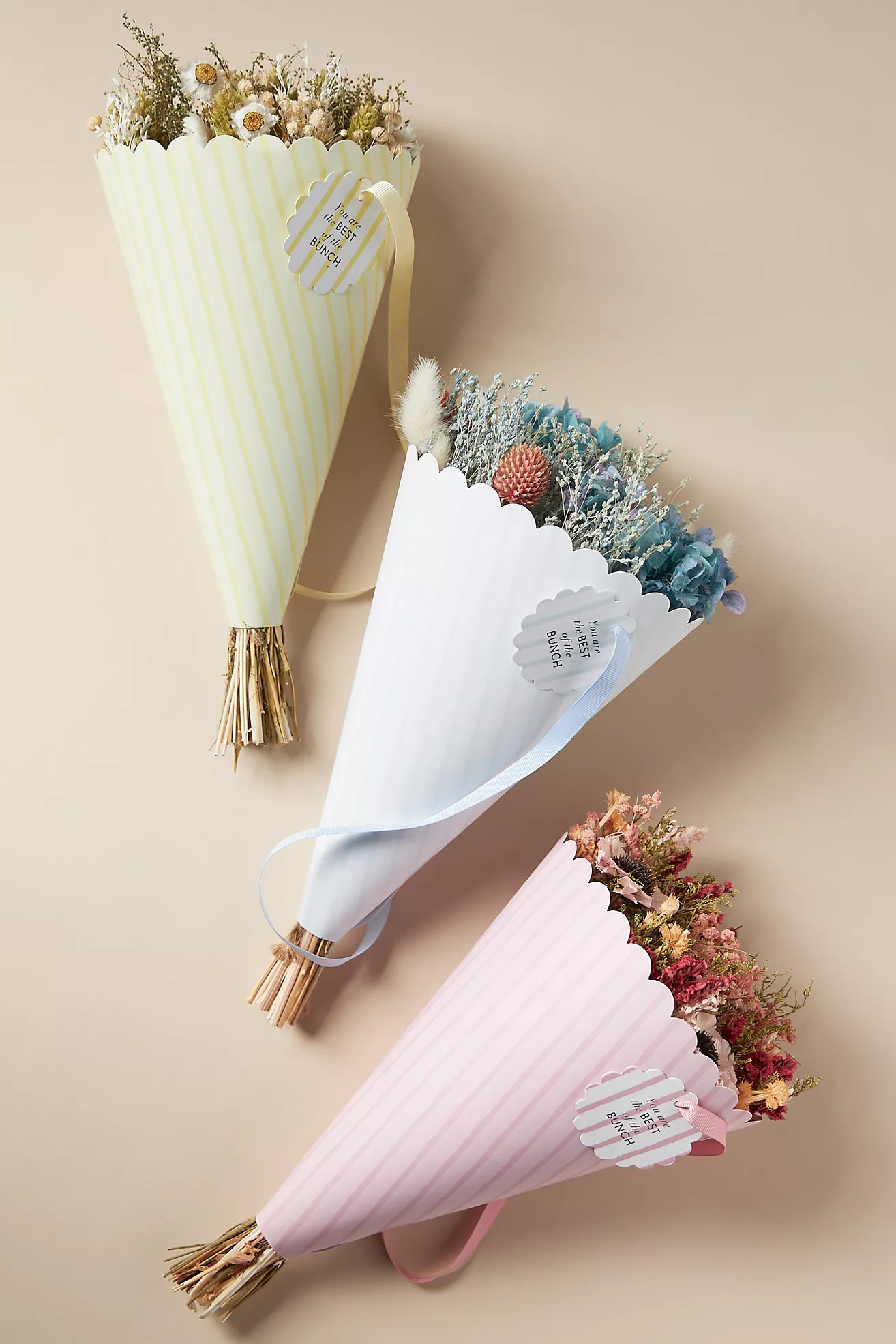Zoe Dried Floral Bouquet | Anthropologie (US)