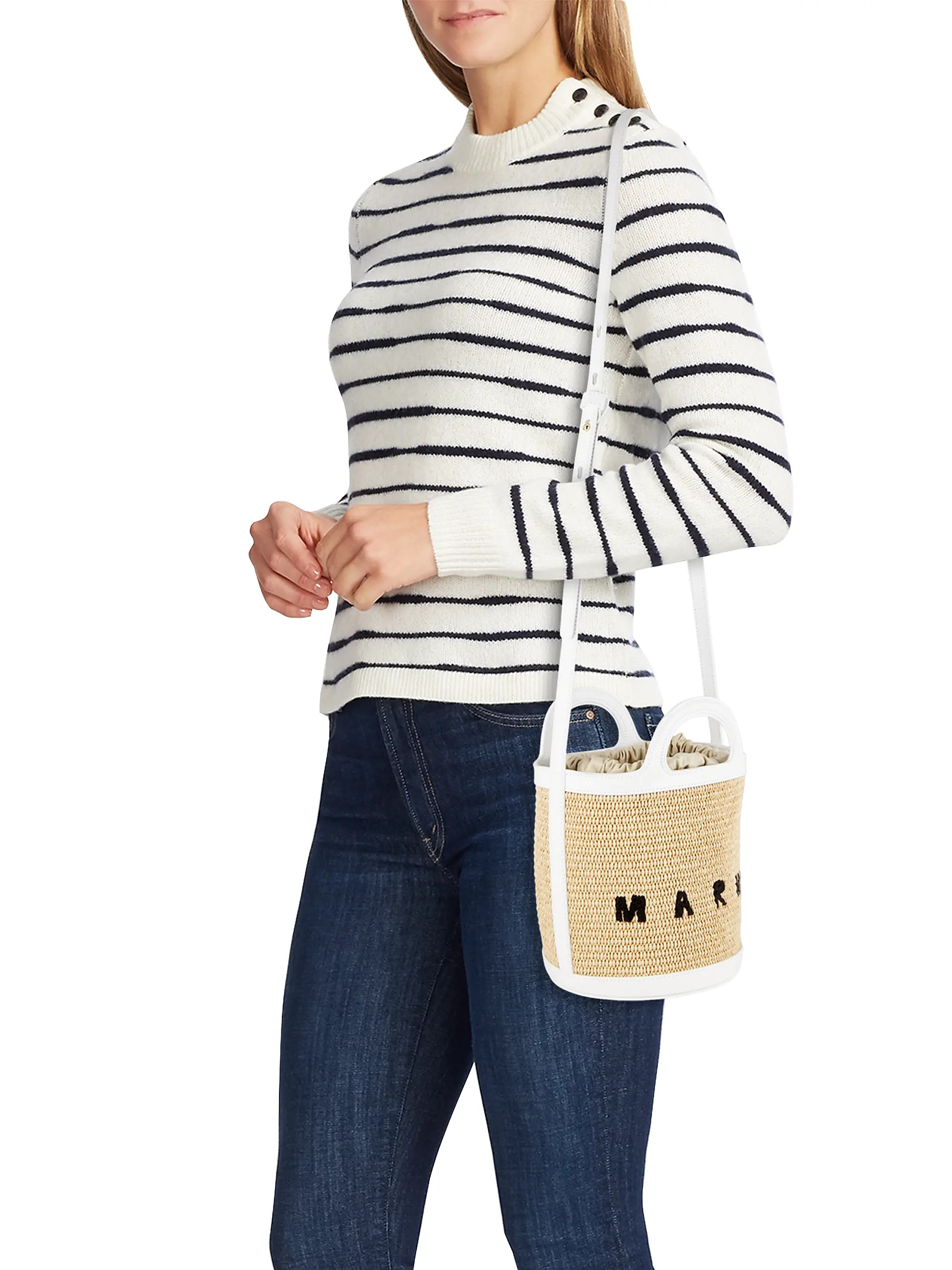 Tropicalia Mini Embroidered Bucket Bag | Saks Fifth Avenue