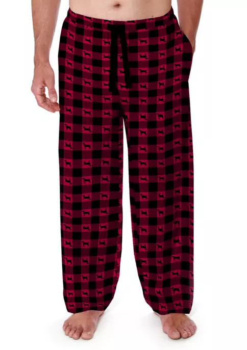 Buffalo Check with Dog Print Pajama Pants | Belk