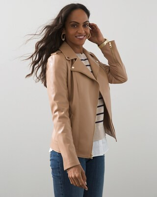Faux Leather Moto Jacket | Chico's