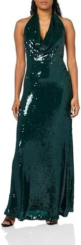H HALSTON Women's Tova Gown in Tinted Sequin | Amazon (US)