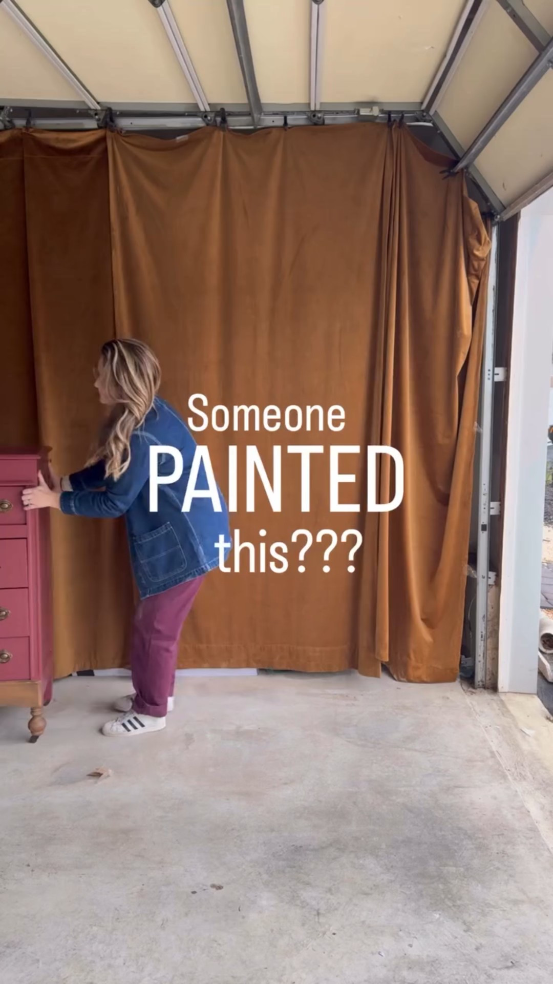 It'll buff right? 😅
For timeless, durable, moveable pieces, shop my LTK for my favorite @dickies pieces this holiday season 
See you tomorrow for part 2!! 👀

@shop.ltk #liketkit https://liketk.it/5D42M #furnitureartist  #dickiespartner #ad #paintedfurniture #furniturerestoration