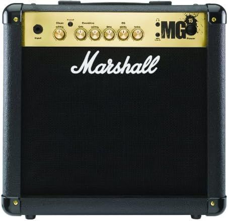 Marshall MG15 Guitar Combo Amplifier - 8 Inch, 15 Watts, 2 Channels | Amazon (US)
