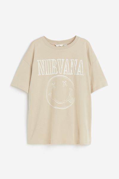 Oversized Printed T-shirt | H&M (US + CA)