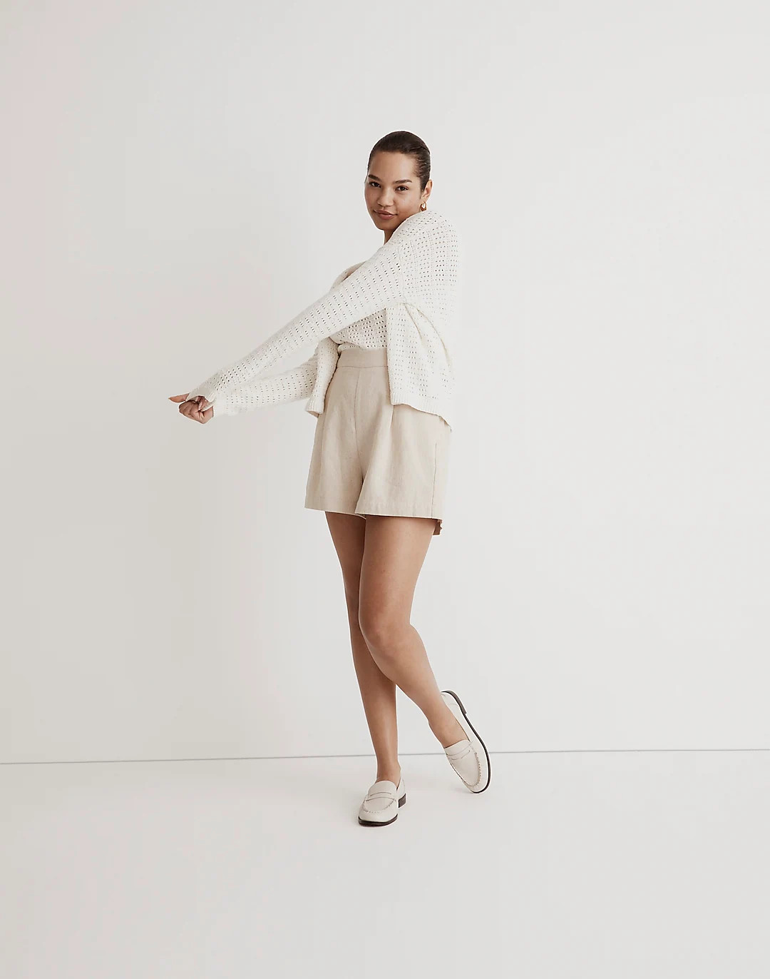 Open-Stitch Cardigan Sweater | Madewell