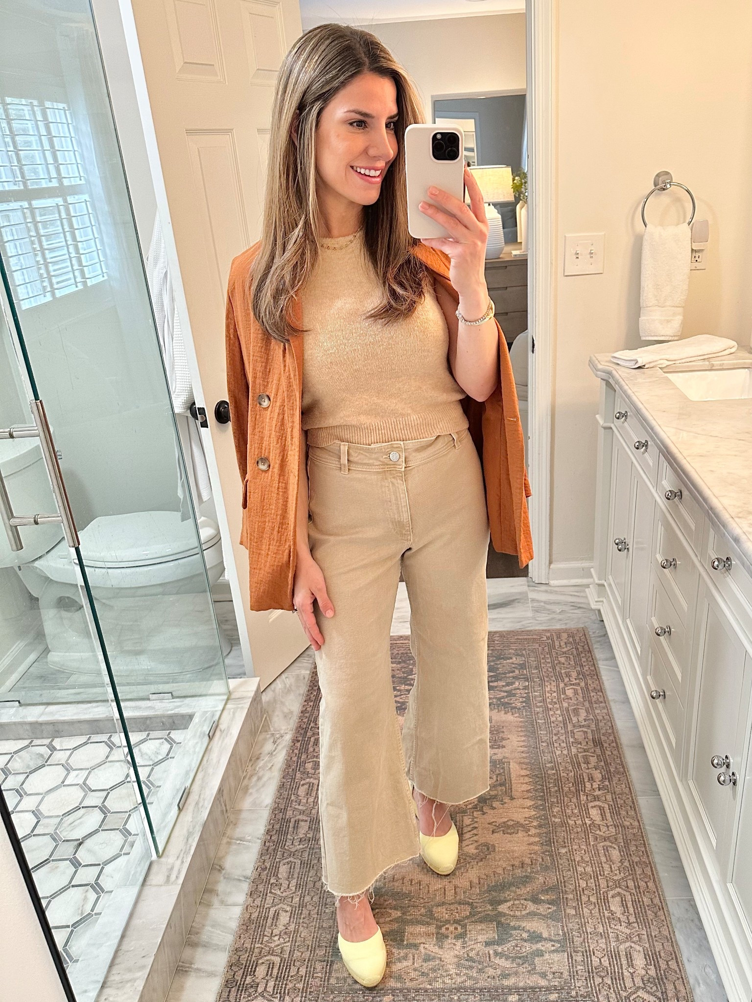 Casual and cozy. 
**Wedge is Stuart Weitzman from a few years ago.  

#LTKStyleTip #LTKFindsUnder100 #LTKSaleAlert