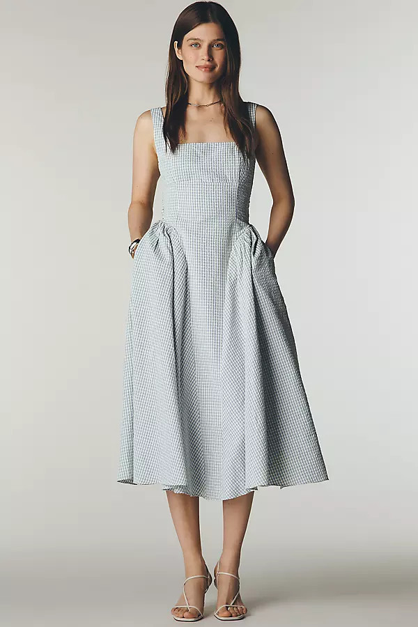 Vinya Midi Dress | Anthropologie (US)