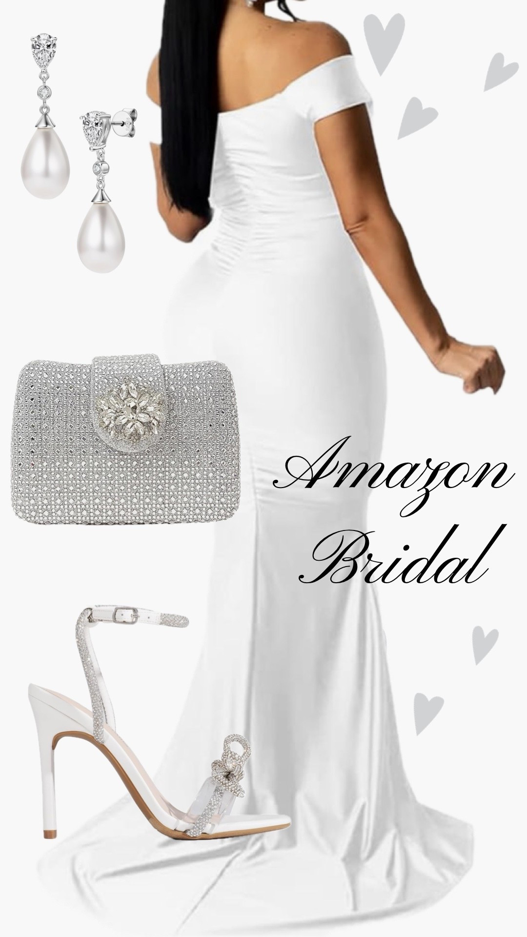 Affordable wedding day outfit for the bride to be. Bridal dress and accessories on Amazon. 

Reception dress, courthouse elopement dress, long white dress, minimalist wedding dress, or microwedding dress.

#LTKSeasonal #LTKWedding