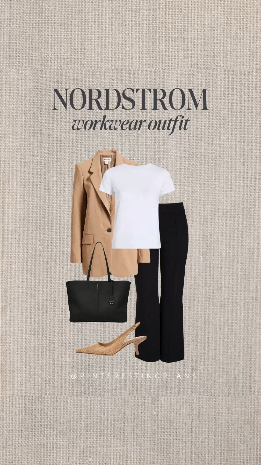 Classic workwear outfit. Work outfit. Nordstrom finds. 

#LTKShoeCrush #LTKOver40 #LTKWorkwear