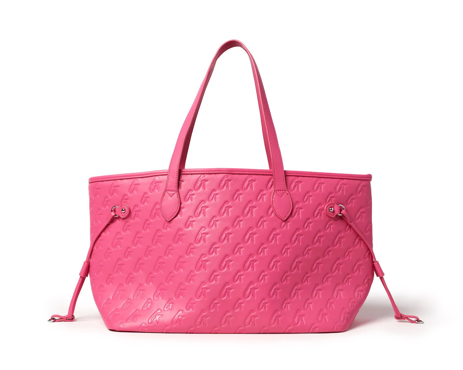 MONOGRAM GLAM TOTE HOT PINK | Glam-Aholic Lifestyle