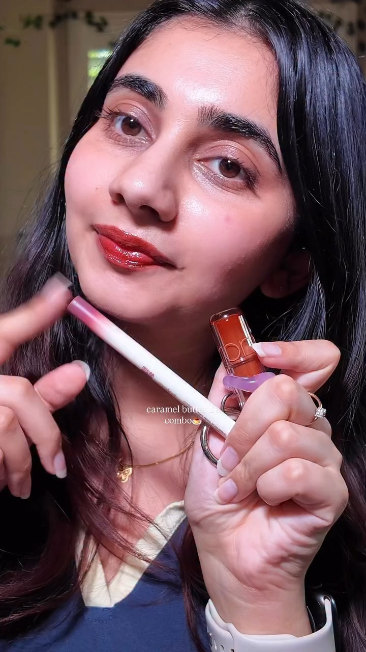 caramel butter lip combo🍮

@romand_us fig spread lip liner and coco palm juicy lasting tint

#falllipstick #fallmakeup #romandliptint #brownlipcombo #brownlipliner #ugccreator #nycinfluencer #browngirlmakeup #lipcombo #makeuptutorial #lipgloss #explore