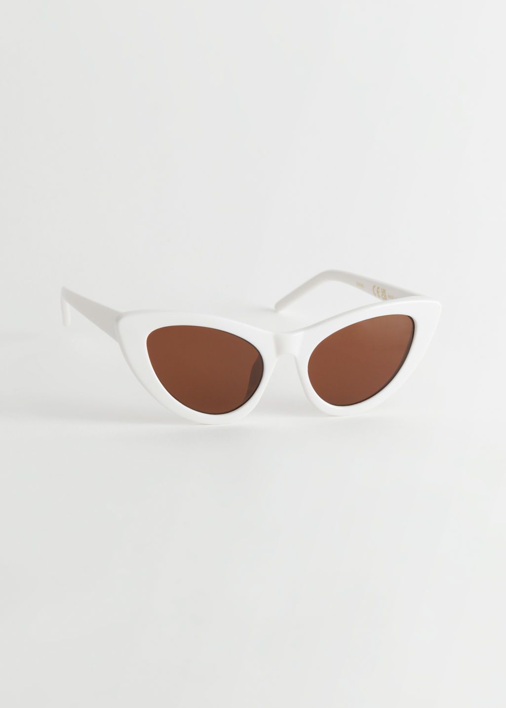 Pointed Cat Eye Sunglasses - White | & Other Stories (EU + UK)