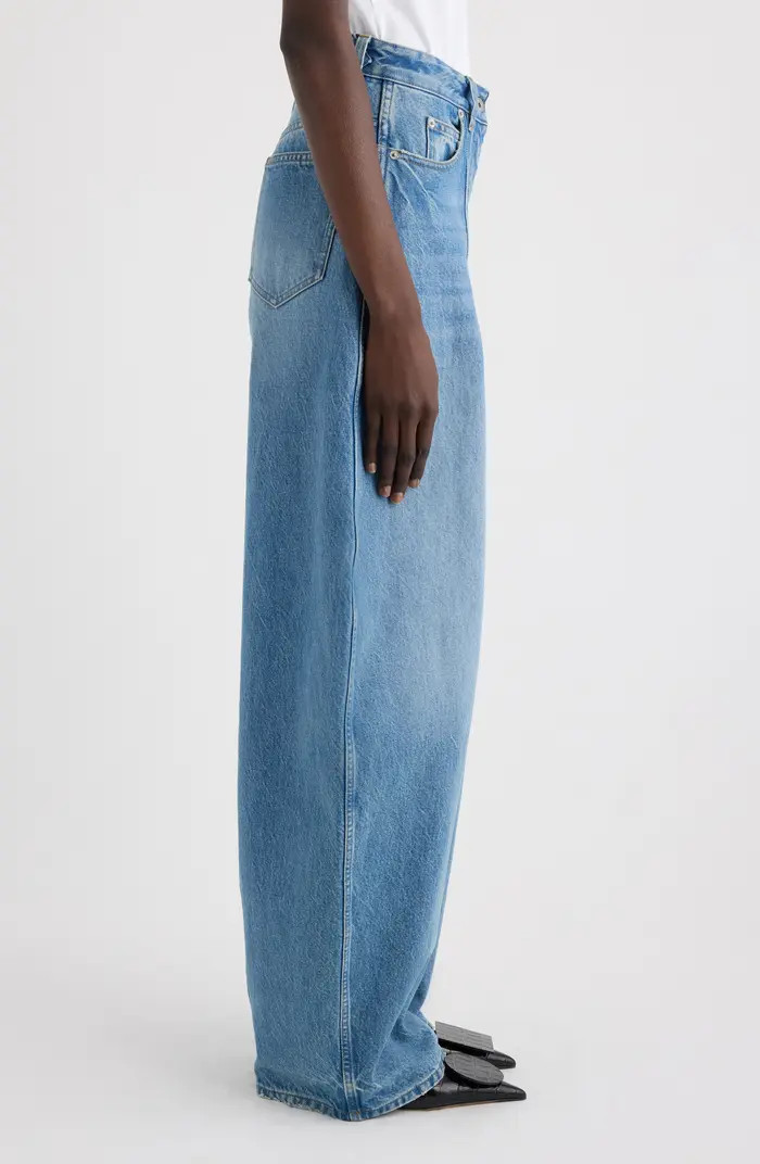 Jacquemus Le de-Nîmes Ovalo Wide Leg Jeans | Nordstrom | Nordstrom