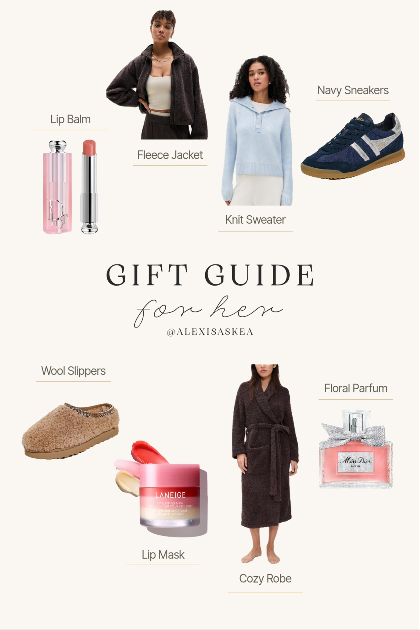 Gift Guide for Her 🤍 Dior, Athleta, Varley, Gola, Uggs, Laneige, Barefoot Dreams, Amazon #giftguideforher #thegiftofDior #luxurygifts

#LTKGiftGuide #LTKmomlife #LTKselfcare