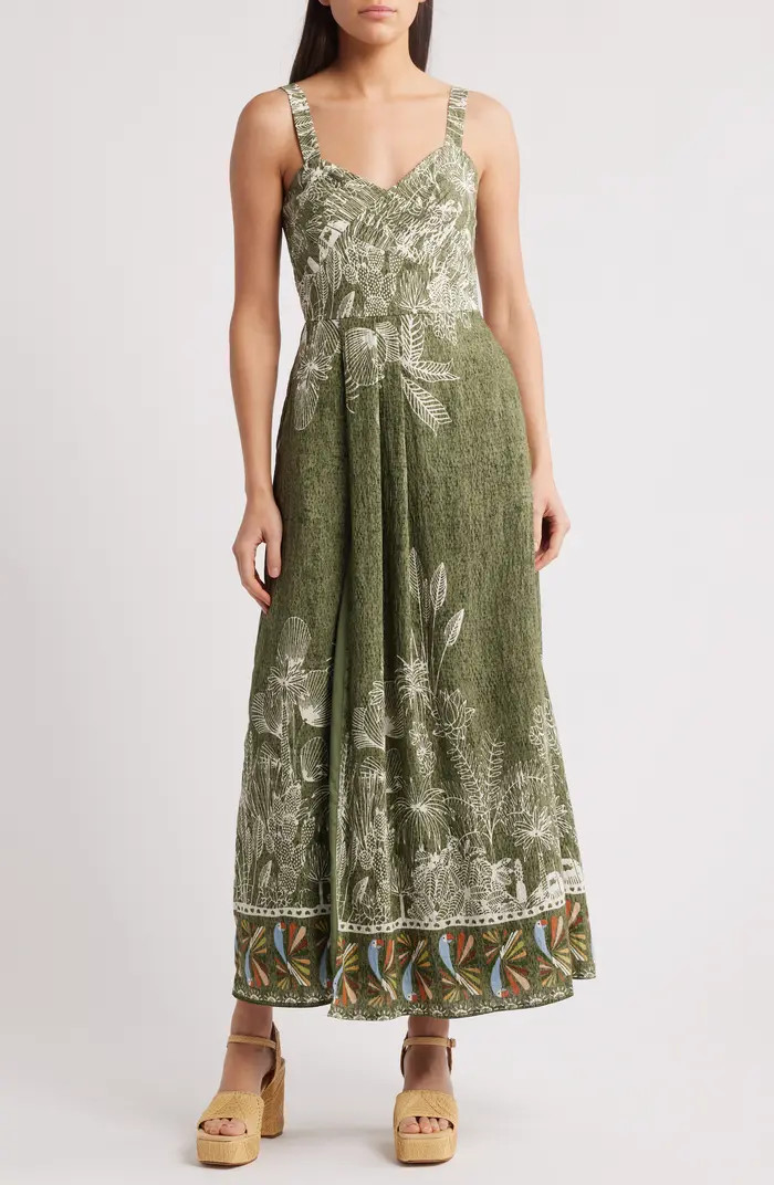 Alayna Mixed Print Maxi Dress | Nordstrom