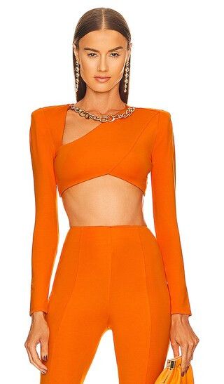 x REVOLVE Miki Top in Orange | Revolve Clothing (Global)