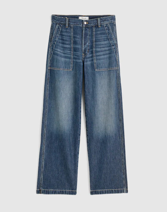 The Low-Slung Baggy Jean in Airy Denim | Madewell