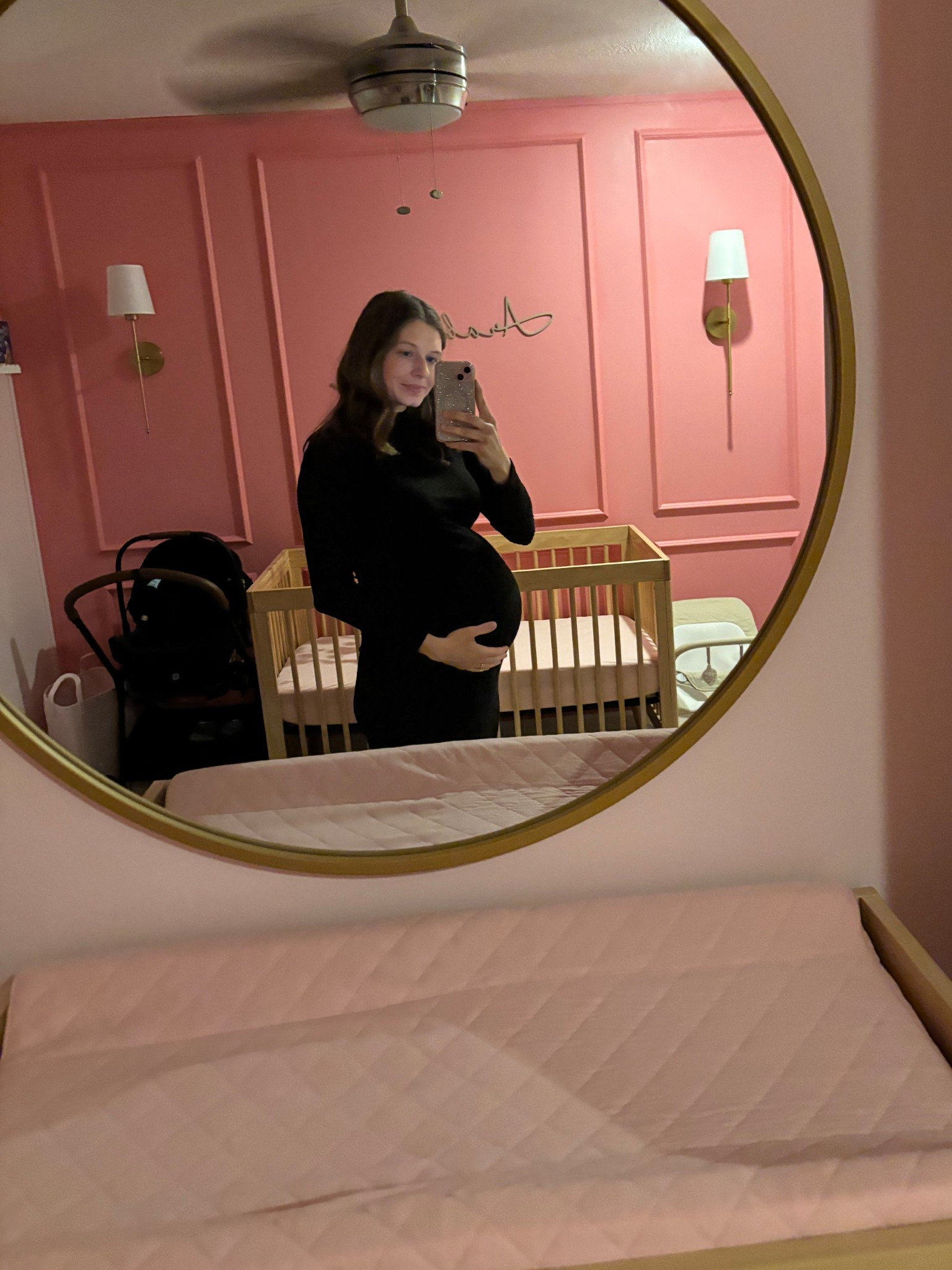 Counting down the days  🤍✨ Soaking in these quiet moments before she arrives, surrounded by all the pieces we’ve so lovingly picked for her nursery. Every detail feels extra special knowing she’ll be here so soon 🥹🫶🏻 Linking everything I can for mamas building their own cozy space 💕

#LTKBaby #LTKmomlife #LTKBump