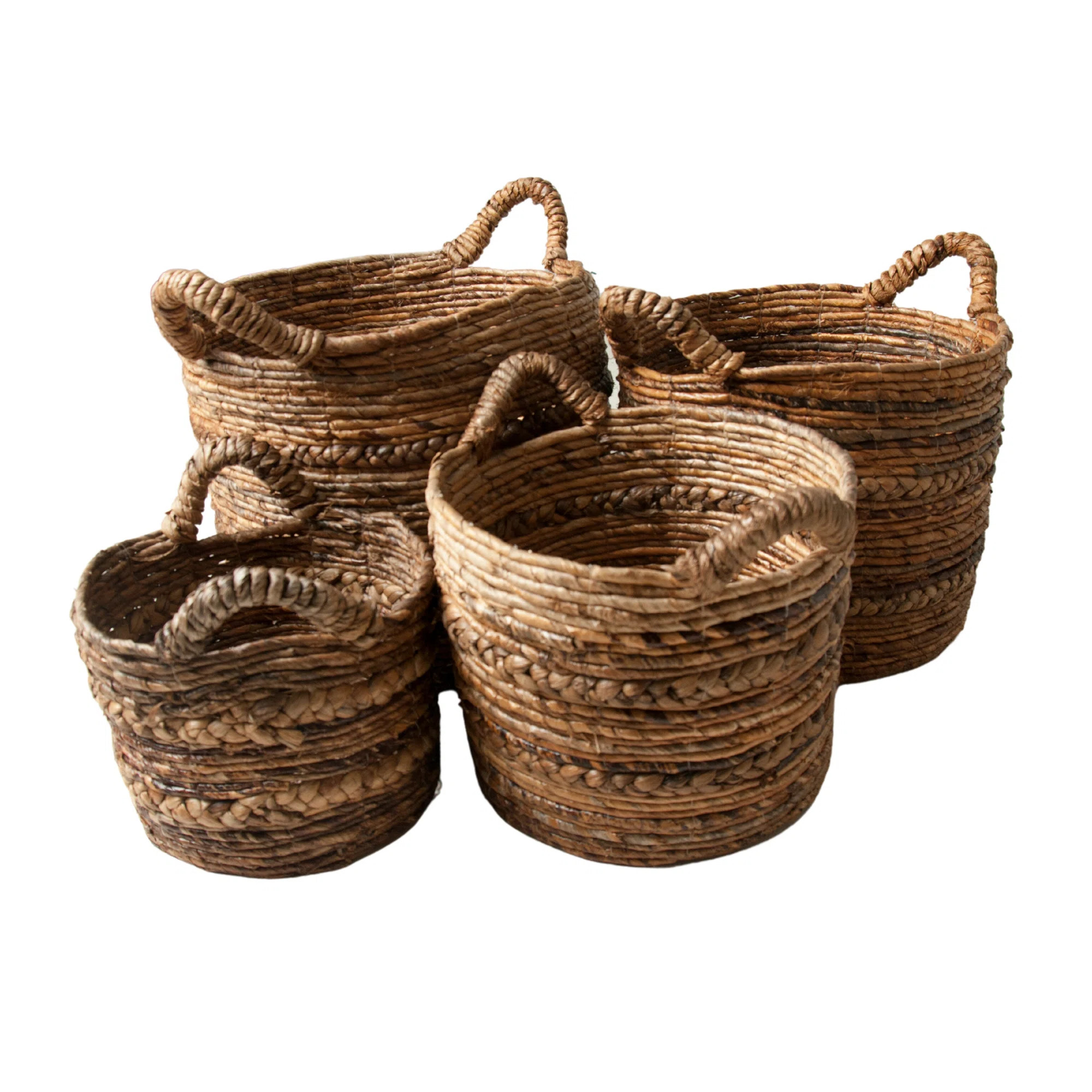 Set of 4 Banana Baskets | Wayfair UK