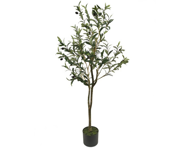 4 foot,6 foot Artificial Olive Tree,artificial tree,silk tree,Artificial Silk Plant,artificial tr... | Etsy (US)