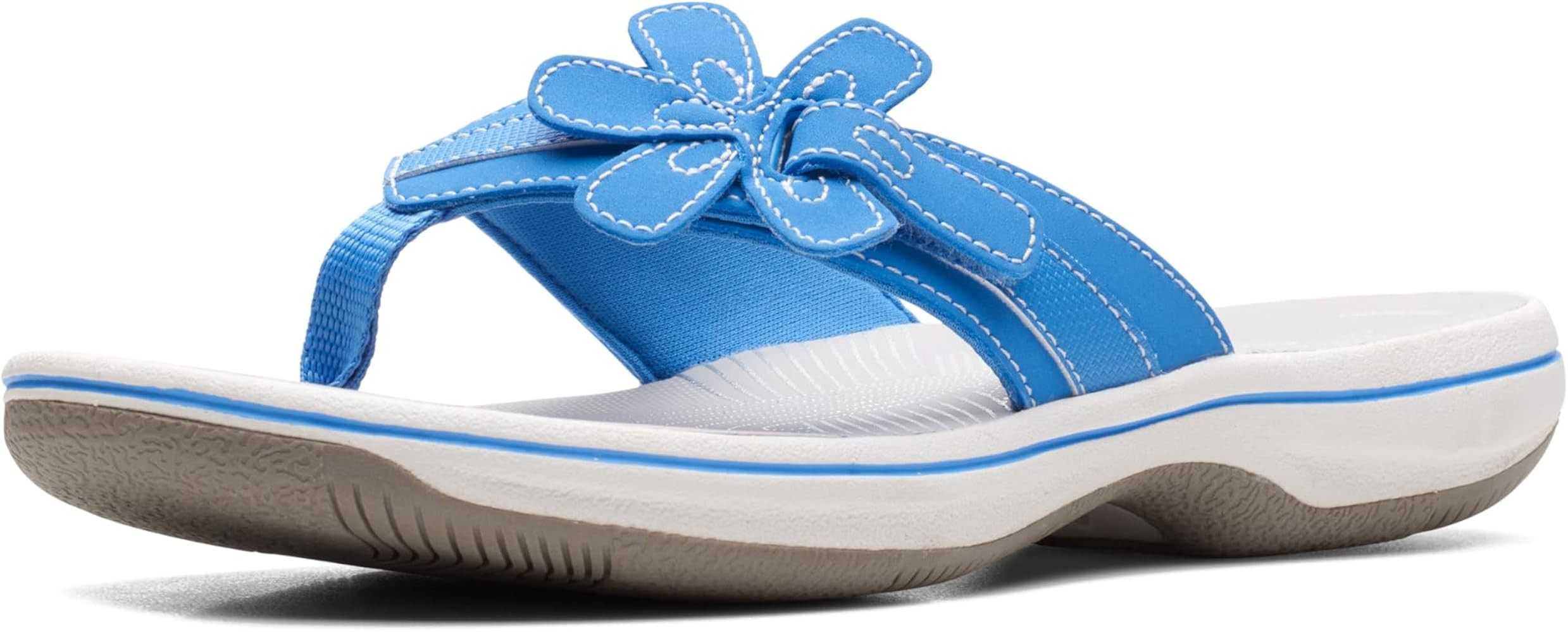 Clarks Women's Brinkley Flora Flip Flop | Amazon (US)