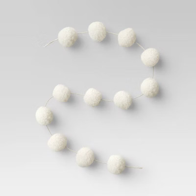 Cream Pom Pom Garland - Threshold™ | Target