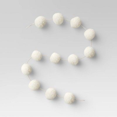 Cream Pom Pom Garland - Threshold&#8482; | Target