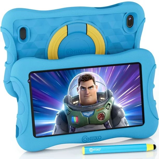 Contixo Kids Tablet with ($150 Value) Educator Approved Academy, 7-inch HD Display for Eye Protec... | Walmart (US)